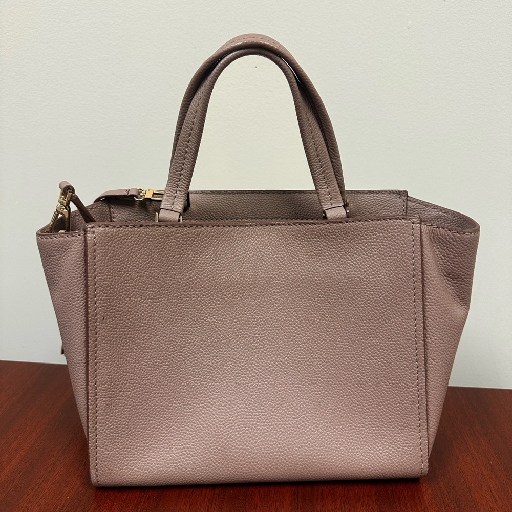 Kate Spade New York Pink Leather Tote with Tassel - Picture 3 of 8